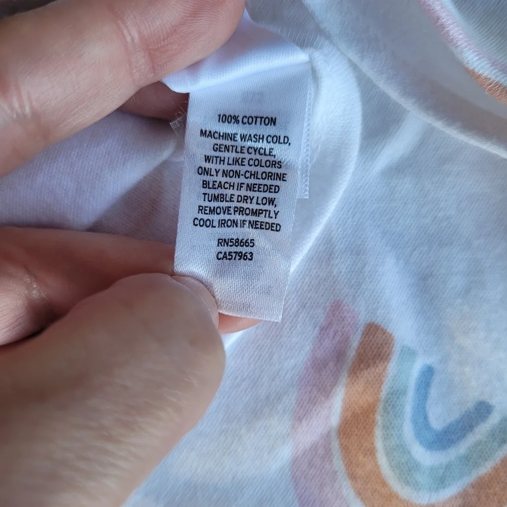 Nordstrom 2 Piece Bandana Cotton Bib Rainbow & Solid